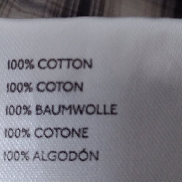 NWT BDG Women's Black/White Plaid/Long Sleeve Crop Top Size XS - Picture 6 of 7